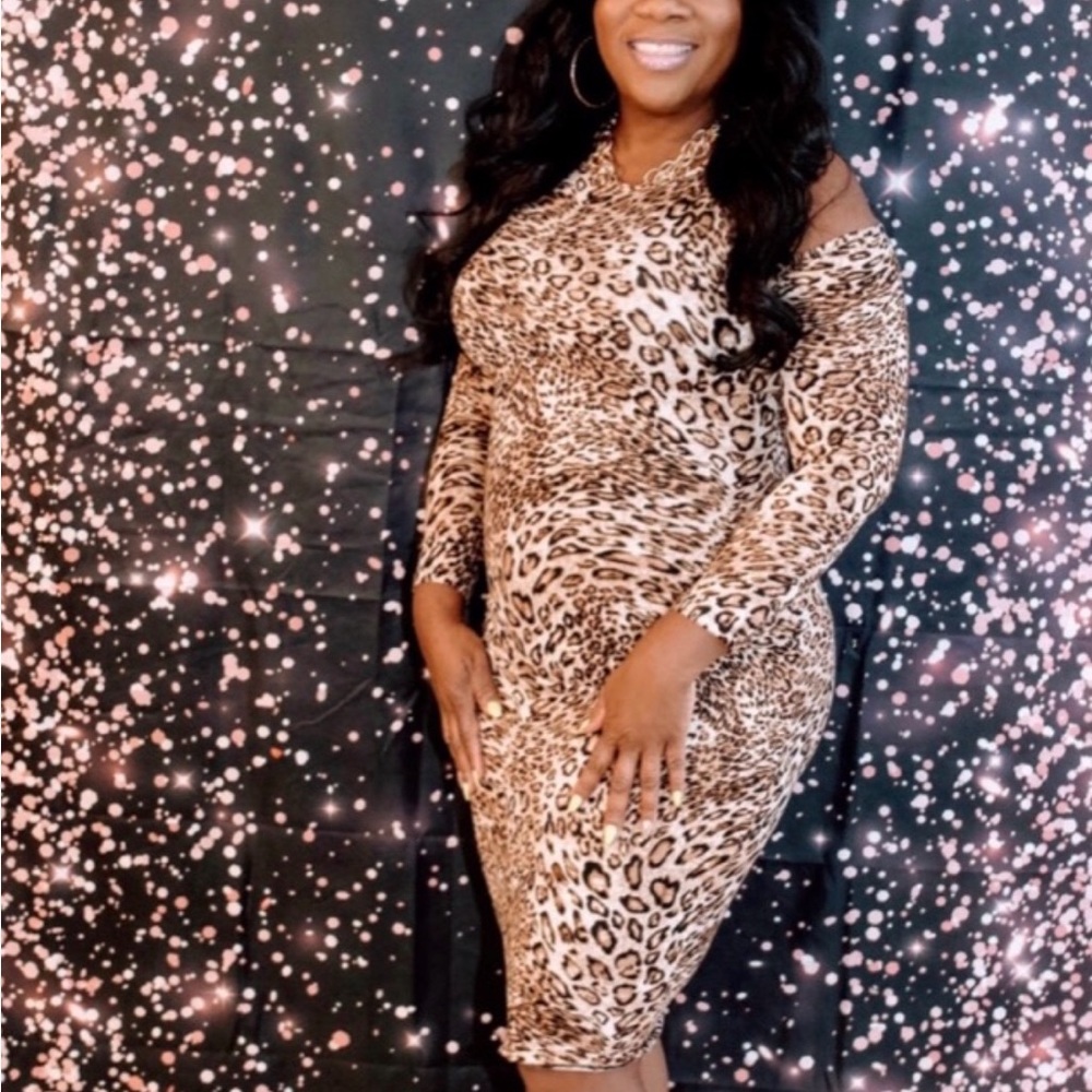Leopard Print Dress